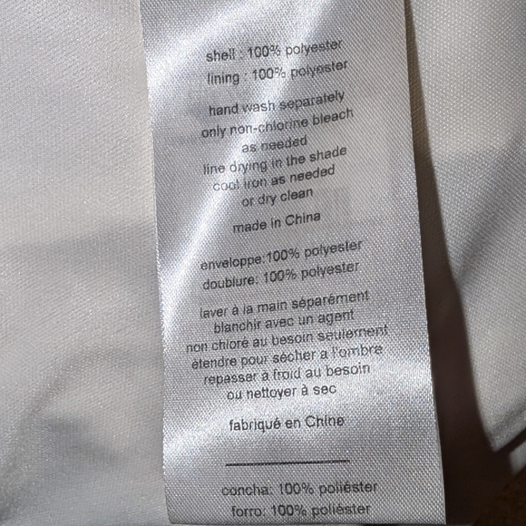 NWT David's Bridal DB Studio Hi-Low Allover Lace Wedding Dress, Plus Size 18W - Picture 11 of 14